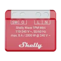 Shelly Wave 1PM Mini – Mini relais Z-Wave avec mesure de consommation