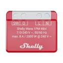 Shelly Wave 1PM Mini LR – Mini relais Z-Wave Long Range avec mesure
