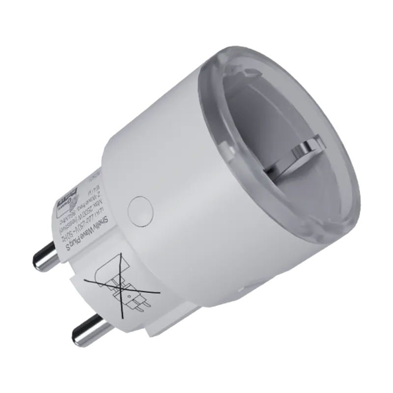 Shelly Wave Plug S – Prise connectée Z-Wave avec mesure de consommation