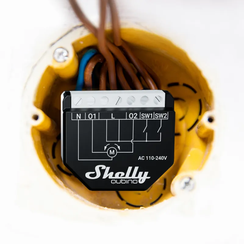 Shelly Wave Shutter LR – Commande de volet roulant Z-Wave Long Range