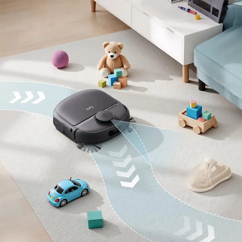 Eufy Omni C28 – Robot aspirateur laveur 15 000 Pa avec station Omni