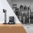 Eufy E20 3-en-1 – Robot, aspirateur balai et à main avec station d’autovidage
