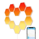 Govee Glide Hexa – Kit de 10 panneaux lumineux hexagonaux RGBIC