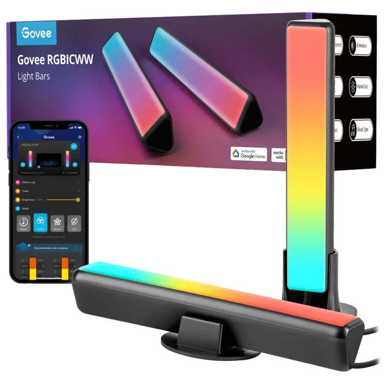 Govee Flow Plus H6056 – Barres lumineuses connectées pour écran