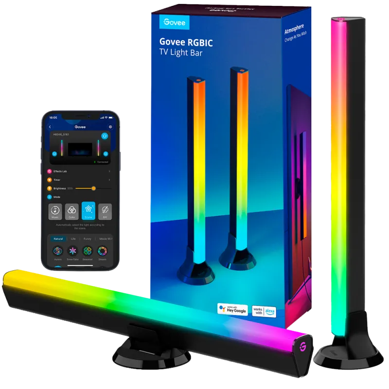 Govee H6046 – Barres lumineuses pour téléviseur de 45 à 70 pouces