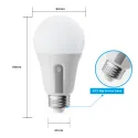 Govee B8015 – Lot de 2 ampoules E27 à blanc réglable, 800 lm