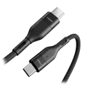 Câble USB-C et USB-C Tressé Charge rapide de 65 W - Longueur 1,2 m