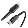 Câble USB-C et Lightning Tressé Charge rapide de 65 W - Longueur 1,2 m