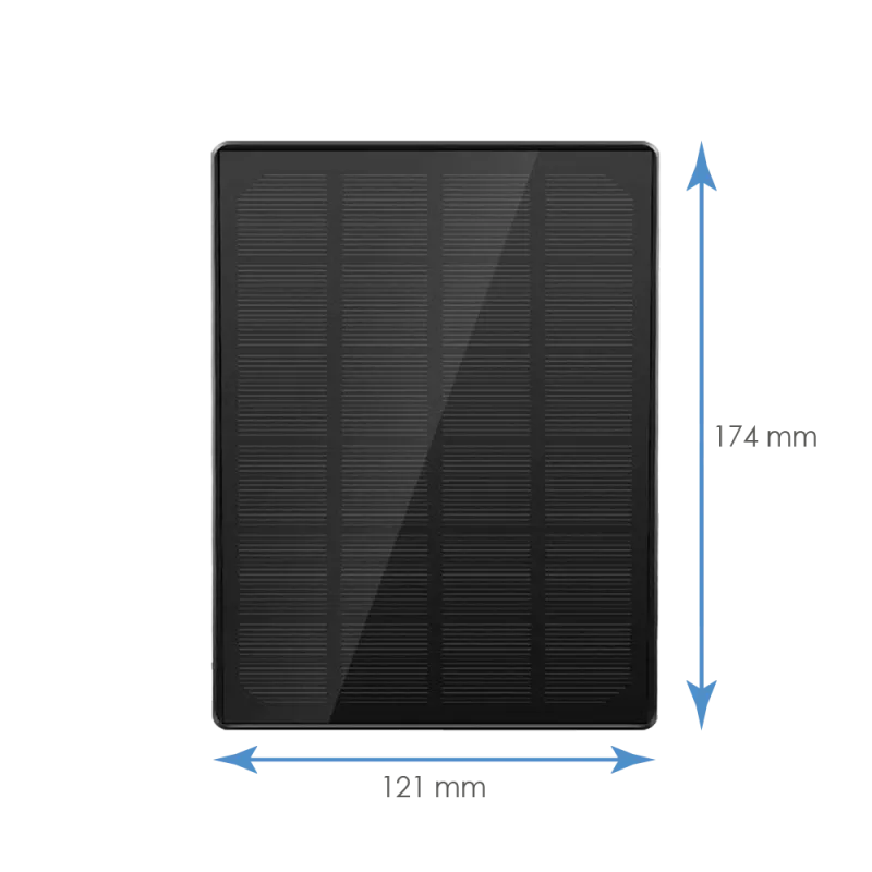 Caméra IP 3Mpx VicoHome Sans fil WIFI alimentation sur batterie + Panneau Solaire 3W